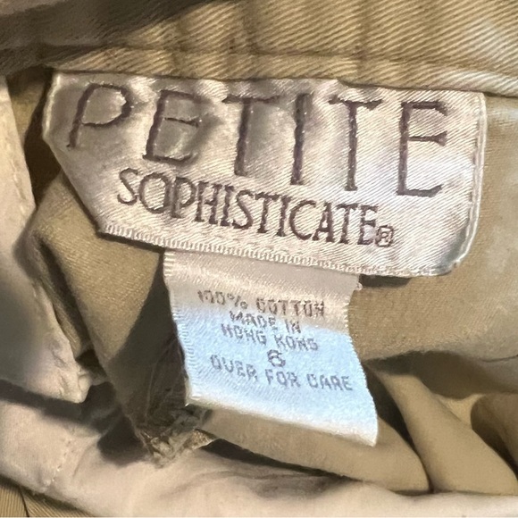 Vintage Petite Sophisticate Flat-Front Dress Short - Picture 2 of 4